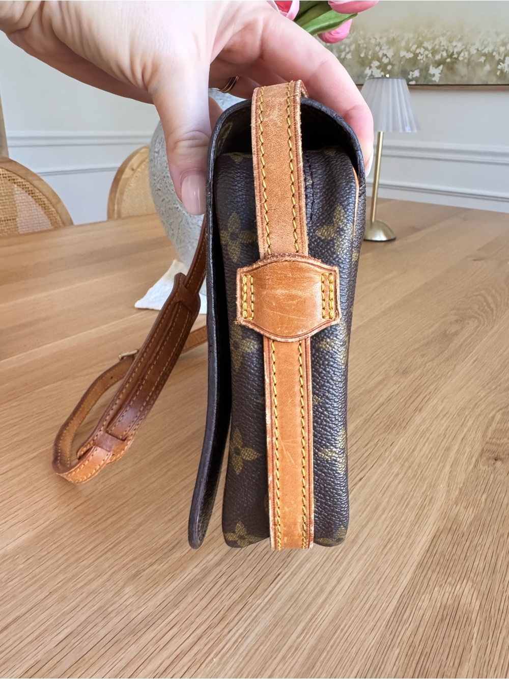 ✅AUTHENTIC✅LOUIS VUITTON SAINT GERMAIN 27 CROASBODY BAG - Picture 4 of 15
